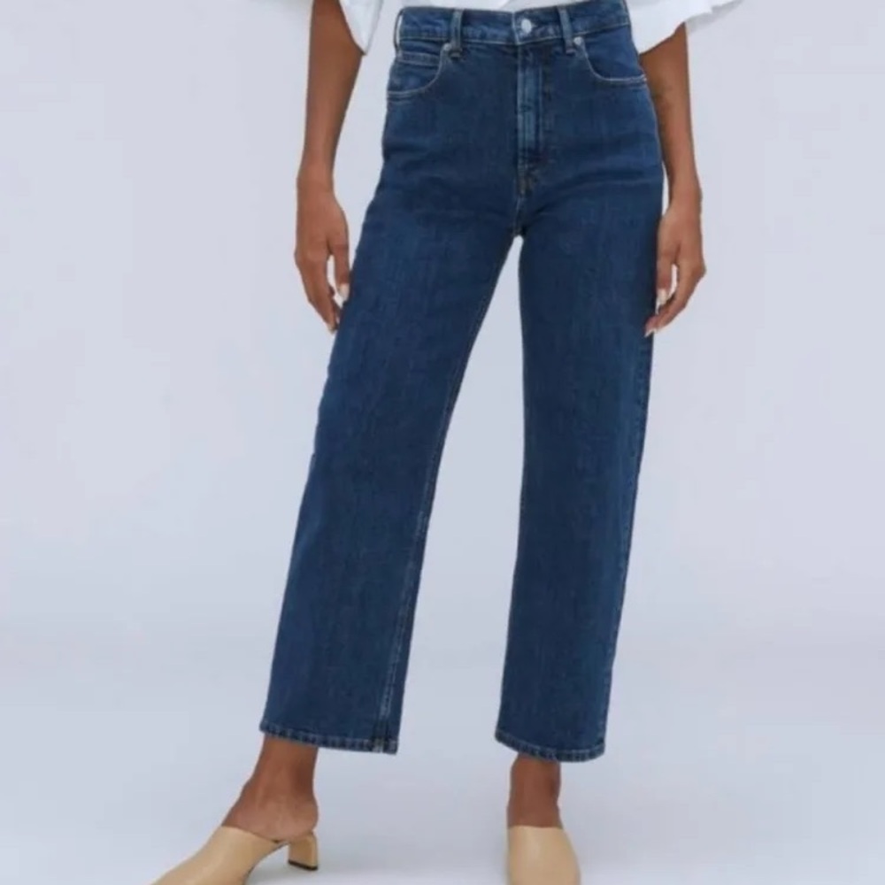 Everlane way high wide leg jeans